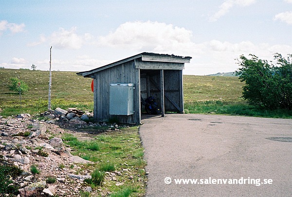 Köarskarsfjällets vindskydd, sommaren 1999