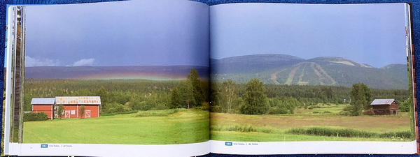 Uppslag från boken Bilder från Ljøradalføret