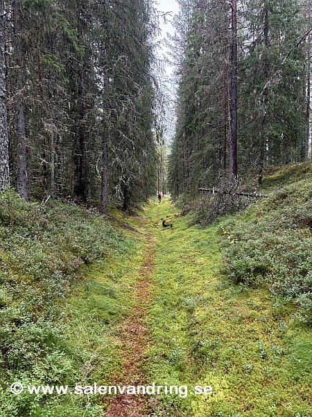 Botten av Støa kanal söderut