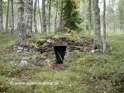 Jordkällaren vid Stora Mobergets gård