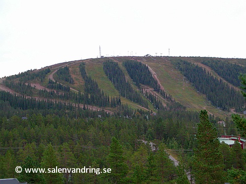 Vy från Fjällsåsen mot Västra Kalven